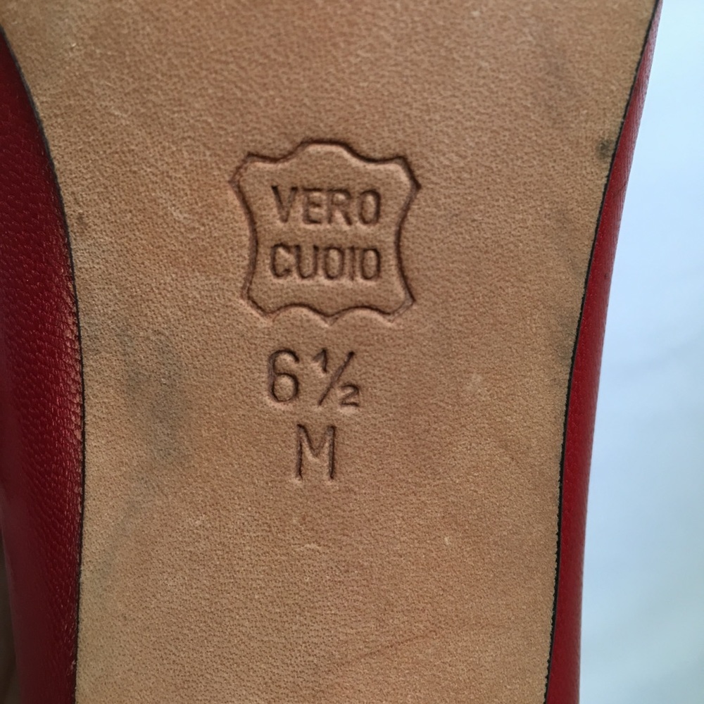 Red Vaneli Pointy Toe Heels-Approx 3” - image 4